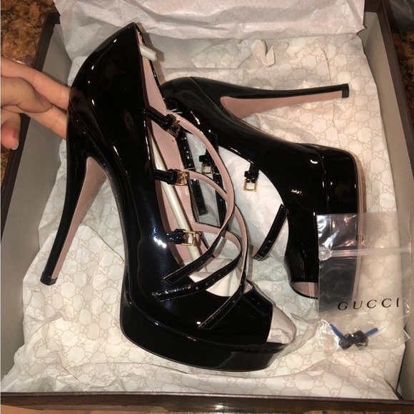 PRICE DROP 🚨 Size 38 Lizbeth Gucci Heels - Picture 4 of 13